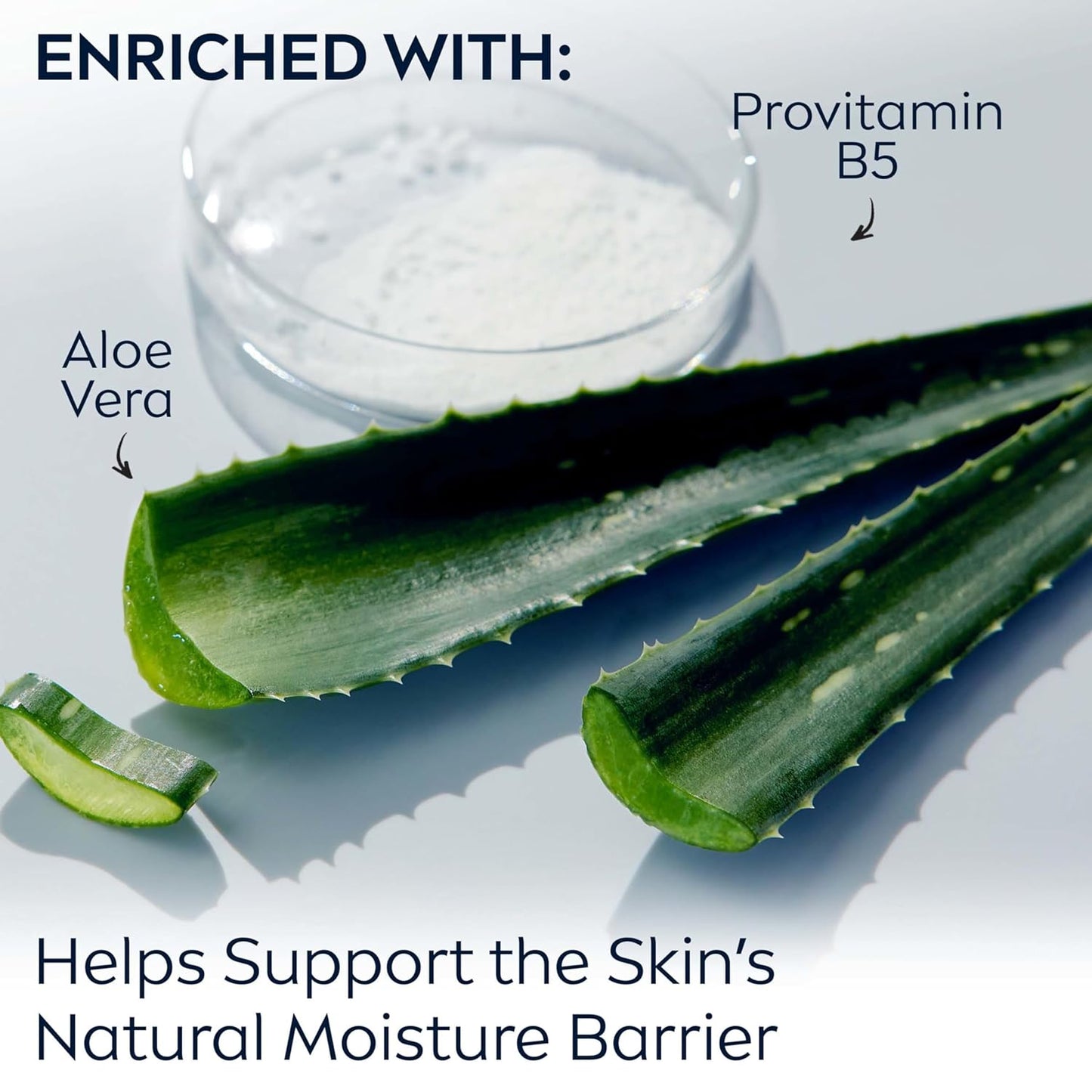 Maximum Hydration Moisturizing Face Wash with Aloe Vera, 5 Fl Oz Tube